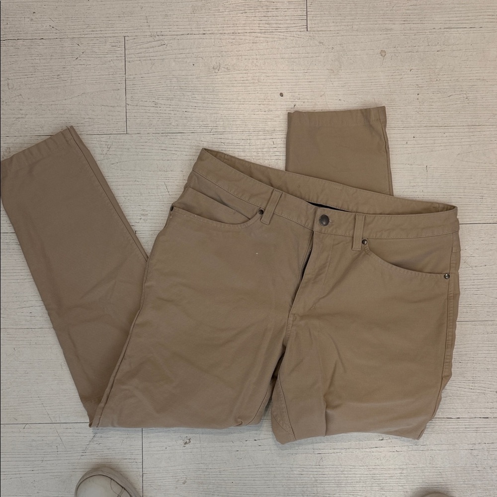 Lululemon Classic Tan Skinny Jeans